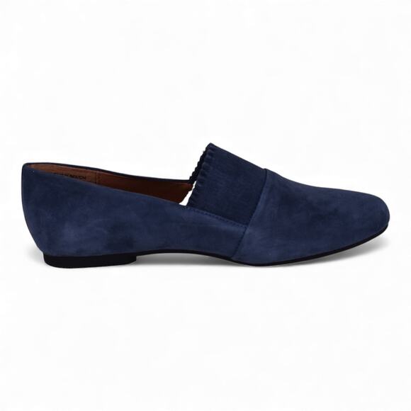 Gentle Souls by Kenneth Cole Navy Suede Loafers - Picture 3 of 8